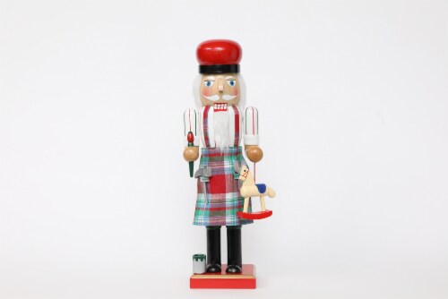 Holiday Home 14in Toymaker Christmas Nutcracker Perspective: front