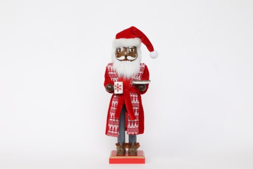 Holiday Home Ethnic Pajama Santa Nutcracker Perspective: front