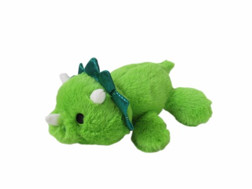 Holiday Home Floppy Dinosaur Plush - Green Perspective: front