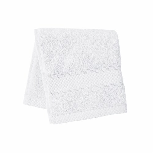 HD Designs Turkish Wash Cloth - Bright White Perspective: front