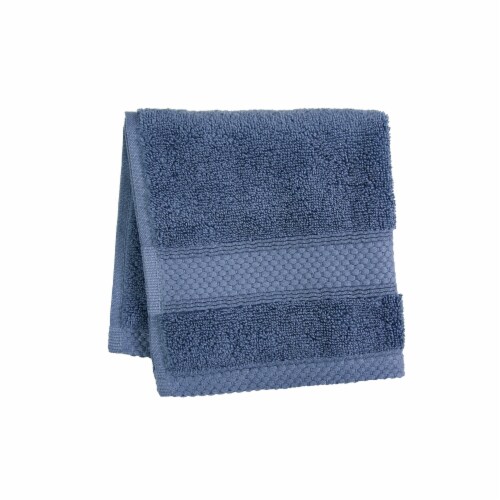 HD Designs Turkish Washcloth - Vintage Indigo Perspective: front