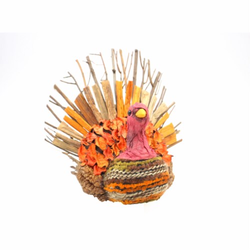 Holiday Home Natural Turkey Decoration Perspective: front