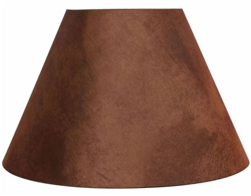 Faux Leather Hardback Lamp Shade 
