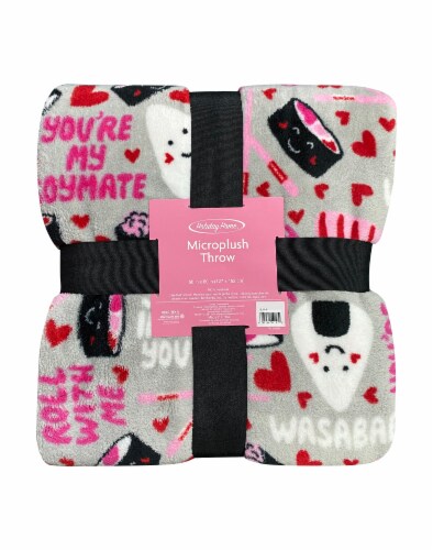 Holiday Home Sushi Throw Perspective: front
