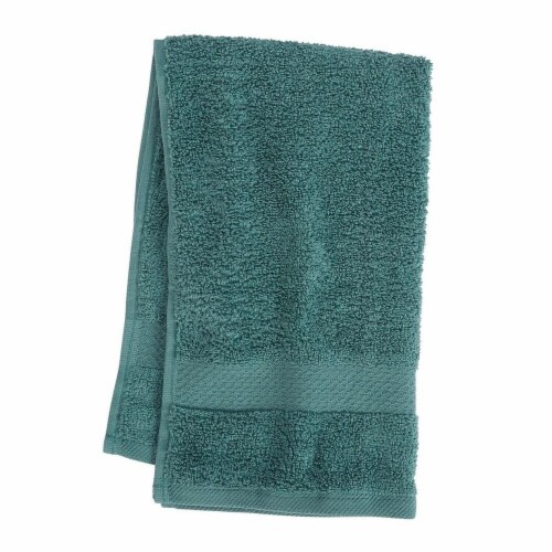HD Designs Quick Dry Hand Towel - Aqua Perspective: front