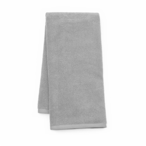 Dip Solid Hand Towel - Pearl Blue Perspective: front