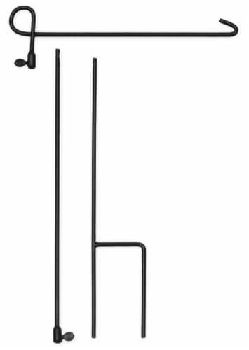 Holiday Home Garden Flag Stand Perspective: front