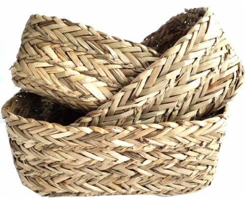 HD Designs Large Grass Basket Perspective: front