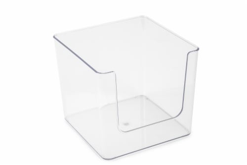 Everyday Living Square Stackable Storage Bin - Clear, 1 ct - Fry's