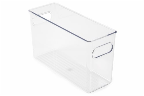 Everyday Living Tall Storage Bin - Clear, 1 ct - Kroger