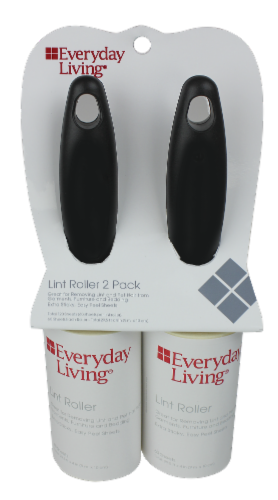 Everyday Living® 60-Layer Lint Rollers - White Perspective: front
