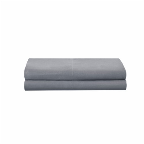 Modavari Home Fashions King Pillow Case - Light Gray Perspective: front