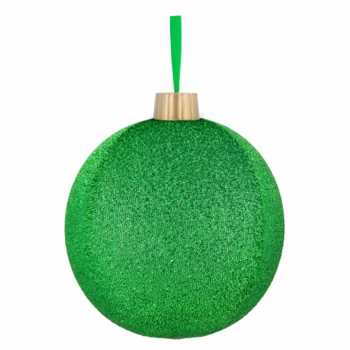 Holiday Home® Jumbo Ornament - Green Perspective: front