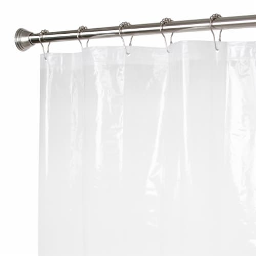 Everyday Living® 4-Gauge Shower Curtain Liner - Clear Perspective: front