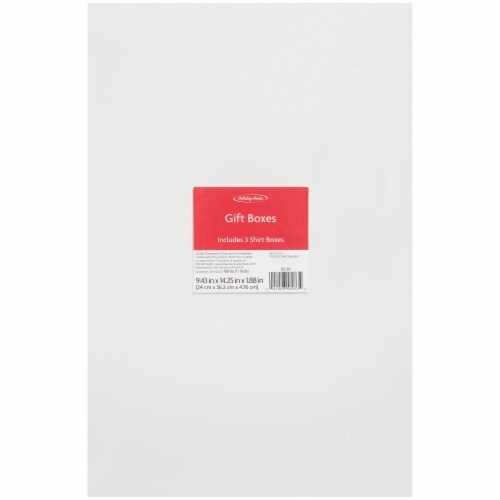 Holiday Home White Shirt Boxes Perspective: front