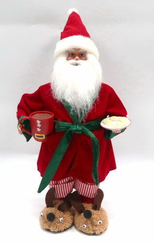 Holiday Home Red Robe Santa Perspective: front