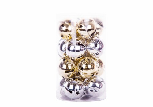 Holiday Home Large Bells - Silver/Gold Perspective: front
