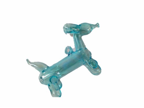 Holiday Home Balloon Dog Ornament - Blue Perspective: front