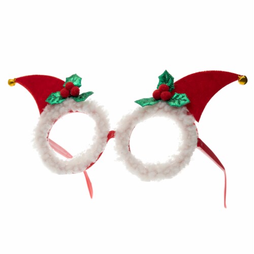 Holiday Home Santa Glasses Perspective: front