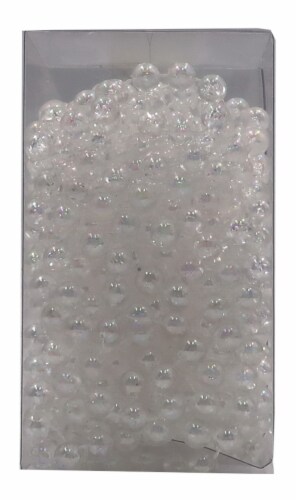 Holiday Home Bead Garland - Clear Perspective: front