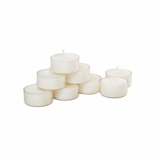 HD Designs Vanilla Bean Tealight Candles - White Perspective: front