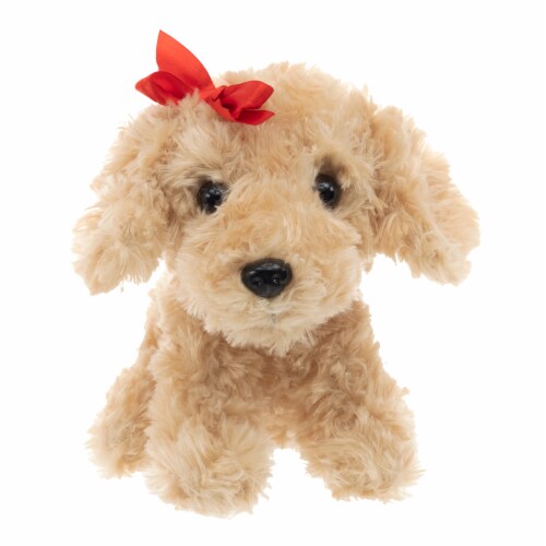 Holiday Home Labrador Plush Toy Perspective: front