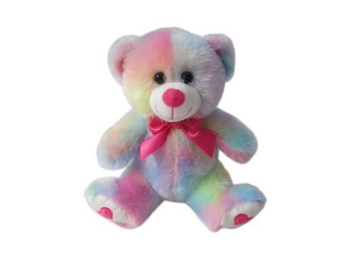Holiday Home Tie Dye Rainbow Bear Perspective: front