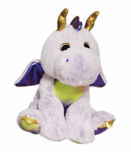 Holiday Home Purple Plush Dino Perspective: front