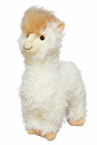 White llama plush sale