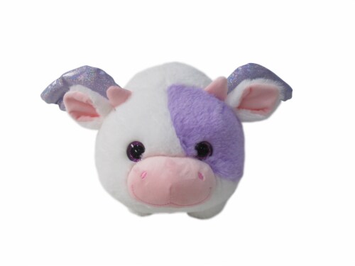 Holiday Home Multi Colored Cow With Wings Perspective: front