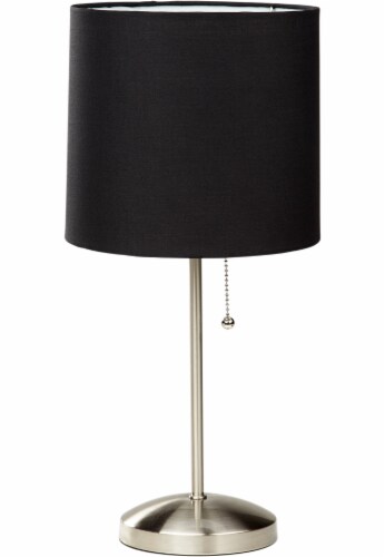 HD Designs® Stick Table Lamp - Black Perspective: front