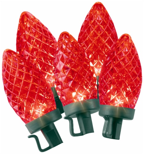 Holiday Home C9 LED 35 String Lights Red 1 ct Fred Meyer