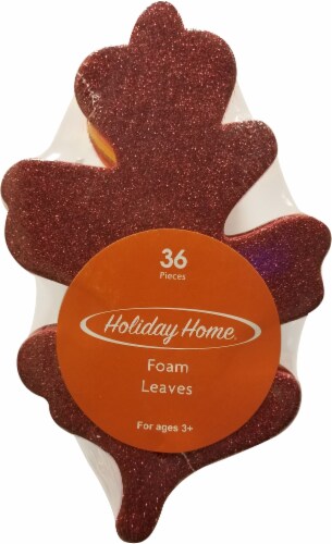 Holiday Home® Halloween Foam Leaves Perspective: front