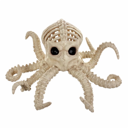Holiday Home Skeleton Octopus Decor Perspective: front