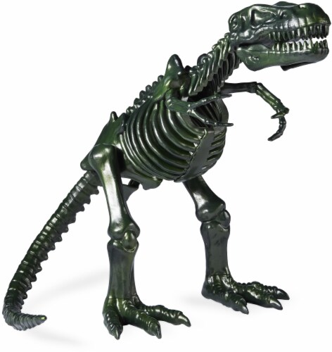 Holiday Home® T-Rex Skeleton Decor - Green Perspective: front