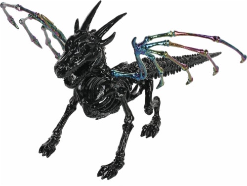 Holiday Home Halloween Dragon Skeleton Decor Perspective: front