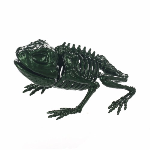 Holiday Home® Large Skeleton Frog Decor Perspective: front