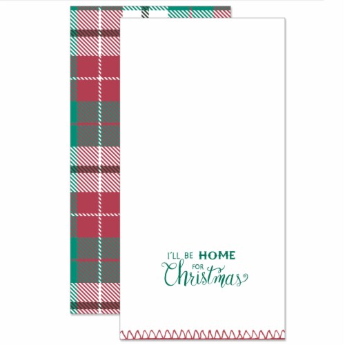 Holiday Home Home for Christmas / Mrs. Claus Kitchen Towel Set Perspective: front