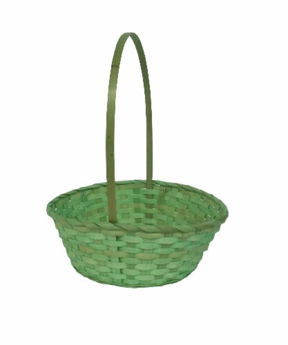 Holiday Home Easter Basket - Green Perspective: front