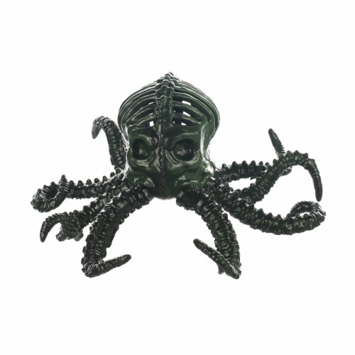 Holiday Home® Skeleton Octopus Decor - Green Perspective: front