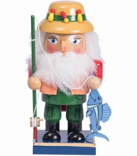 Holiday Home Fisherman Nutcracker Perspective: front