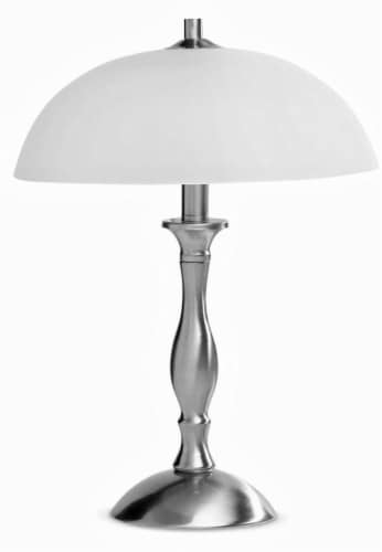HD Designs Madison Touch Lamp - Brushed Nickel Perspective: front