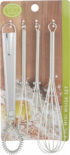 Mini Whisk Set - 4 Piece