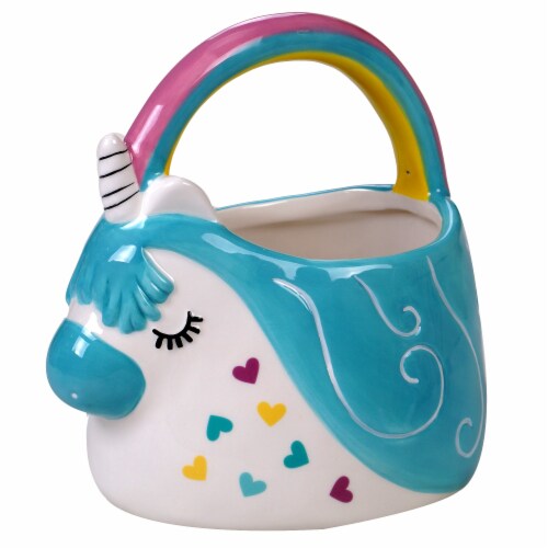 Holiday Home Unicorn Sweets Candy Basket Perspective: front