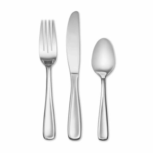 Dash of That Sean Flatware Set - Silver Perspective: front