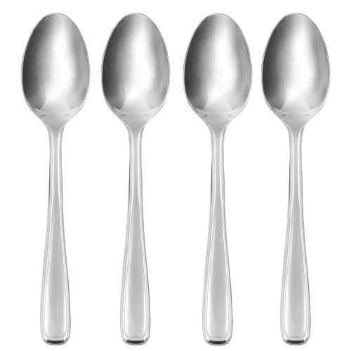 Dash of That Sean Demitasse Spoon Set - Silver Perspective: front