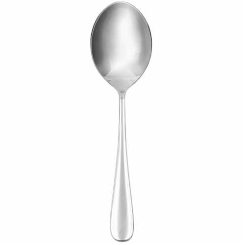 Dash of That™ Liz Mid-Sized Solid Tablespoon - Silver Perspective: front