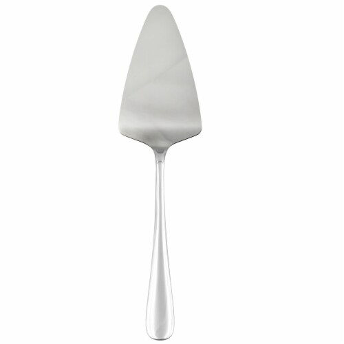 Dash of That Liz Mid-Sized Pie Server - Silver Perspective: front