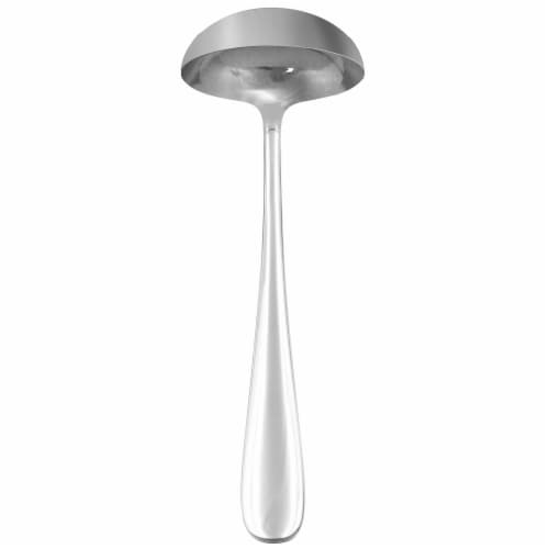 Dash of That Liz Mid-Sized Gravy Ladle - Silver Perspective: front