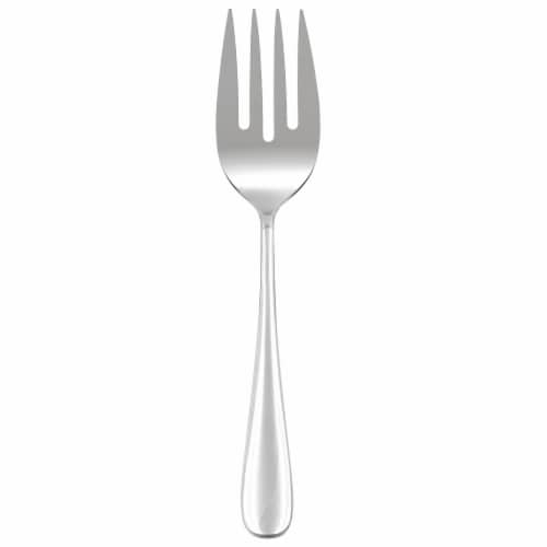 Dash of That Liz Mid-Sized Cold Meat Fork - Silver Perspective: front